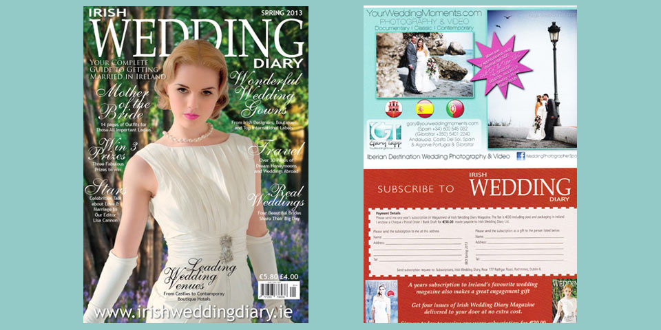 Irish Wedding Diary Magazine Spring 2013