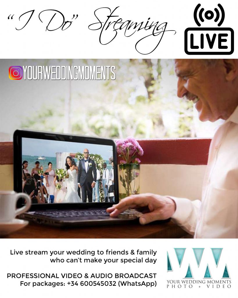 Live Stream your Wedding - Your Wedding Moments, Spain