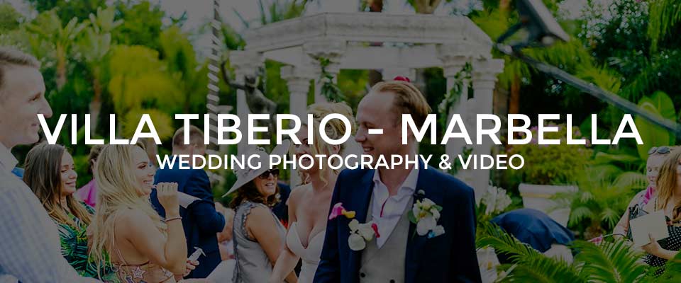 Villa Tiberio wedding venue and restaurant on the golden mile in Marbella