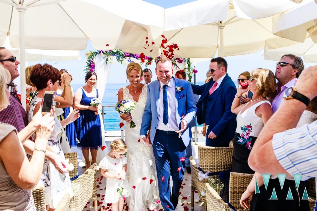 Cochrans Terrace wedding in Nerja