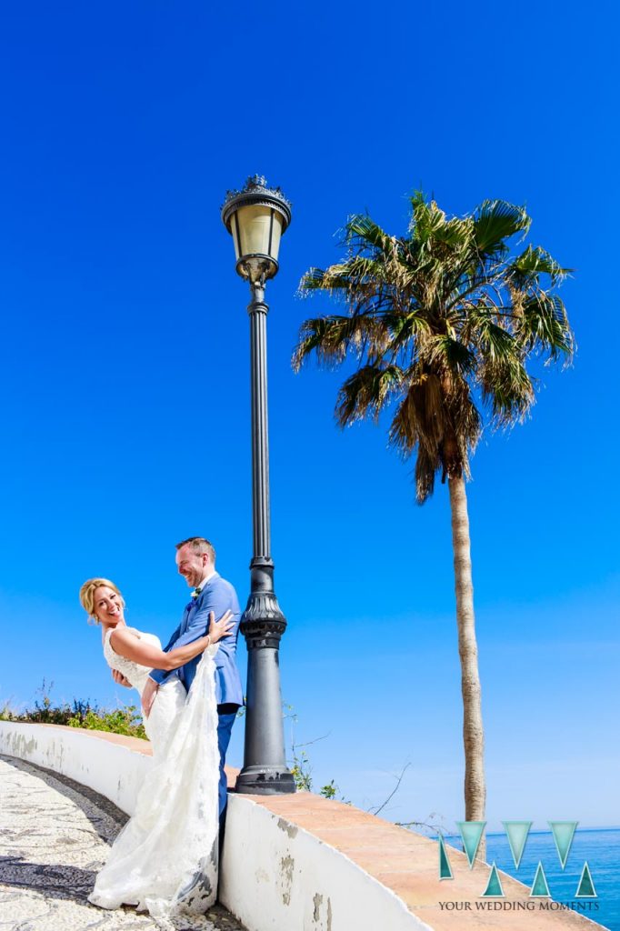 Cochrans Terrace wedding in Nerja