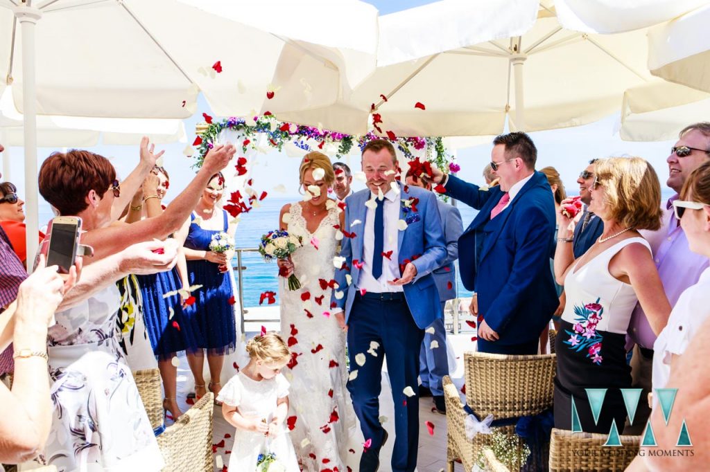 Cochrans Terrace wedding in Nerja