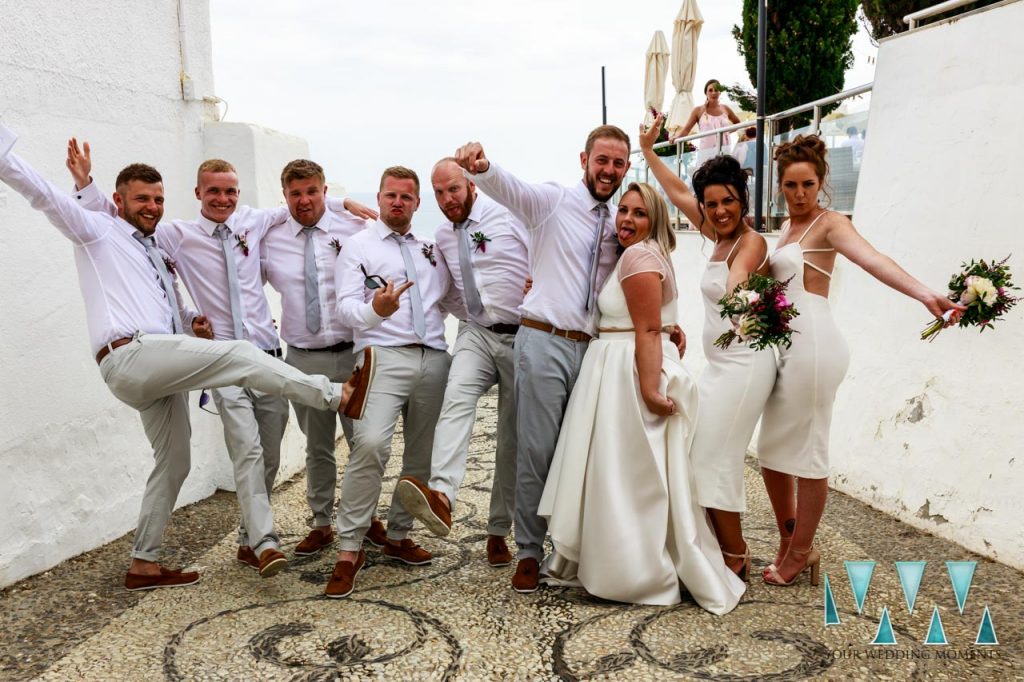 Cochrans Terrace wedding in Nerja