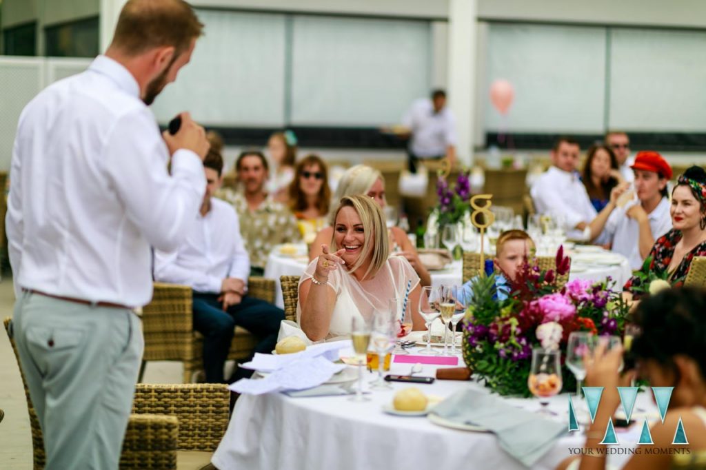 Cochrans Terrace wedding in Nerja