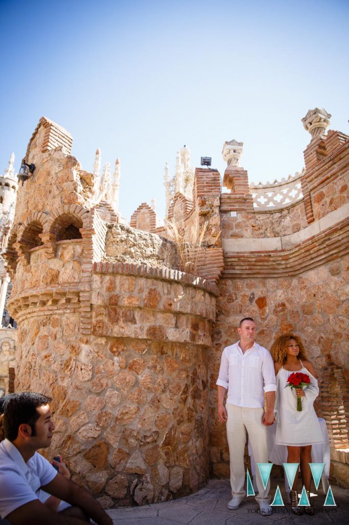 Castillo de Colomares wedding photographer