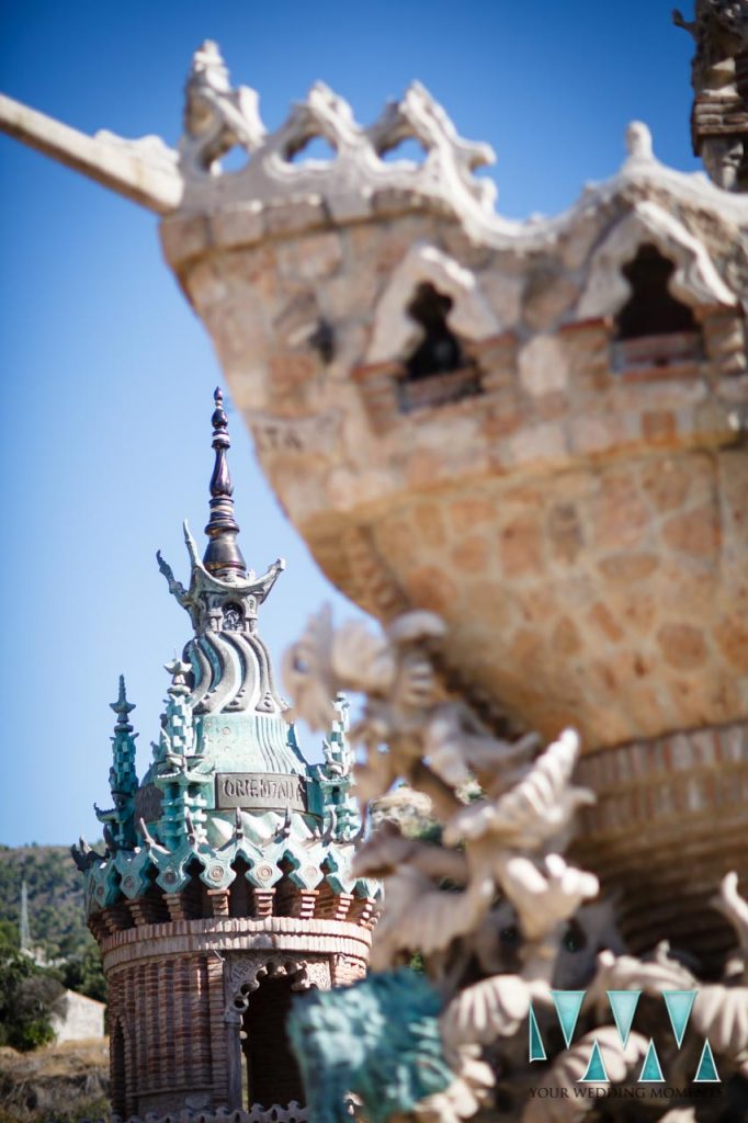 Castillo de Colomares wedding photographer