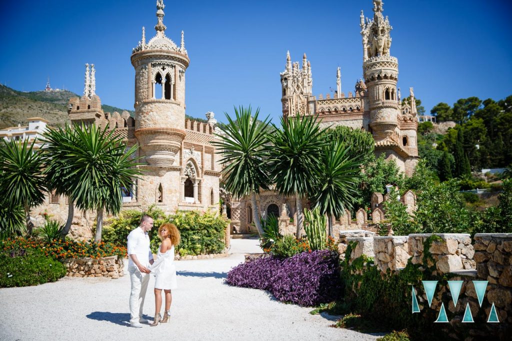 Castillo de Colomares wedding photographer