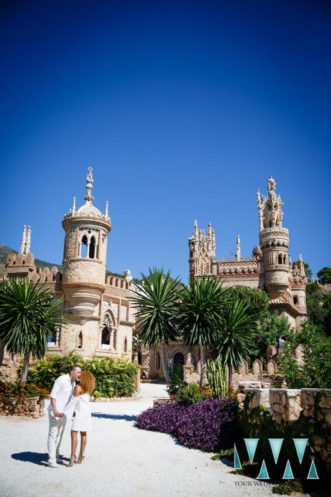 Castillo de Colomares wedding photographer