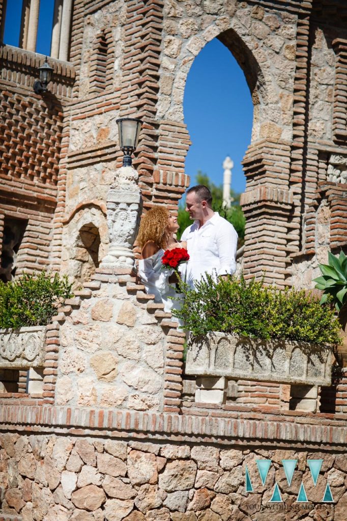 Castillo de Colomares wedding photographer