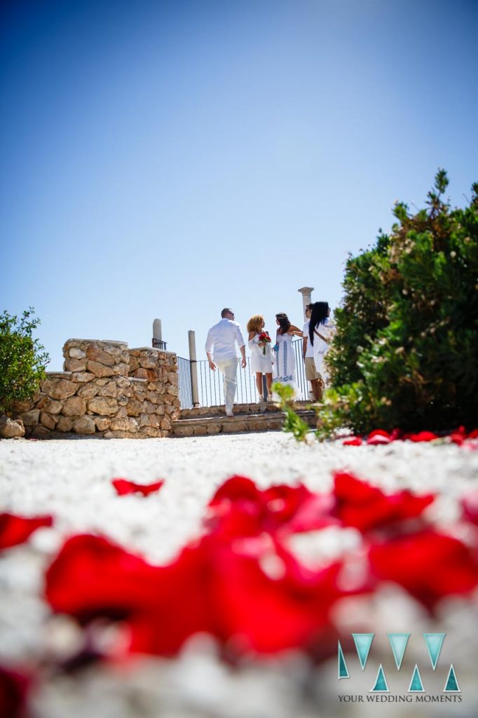 Castillo de Colomares wedding photographer