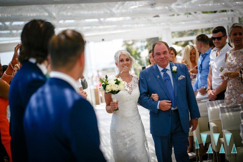 El Oceano Beach Hotel Wedding