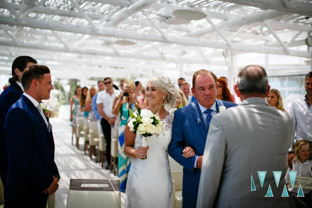 El Oceano Beach Hotel Wedding