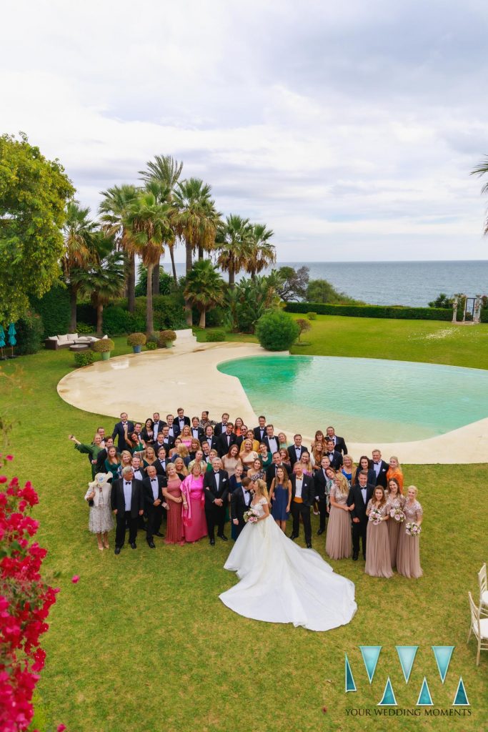 Villa Cisne wedding venue in Marbella