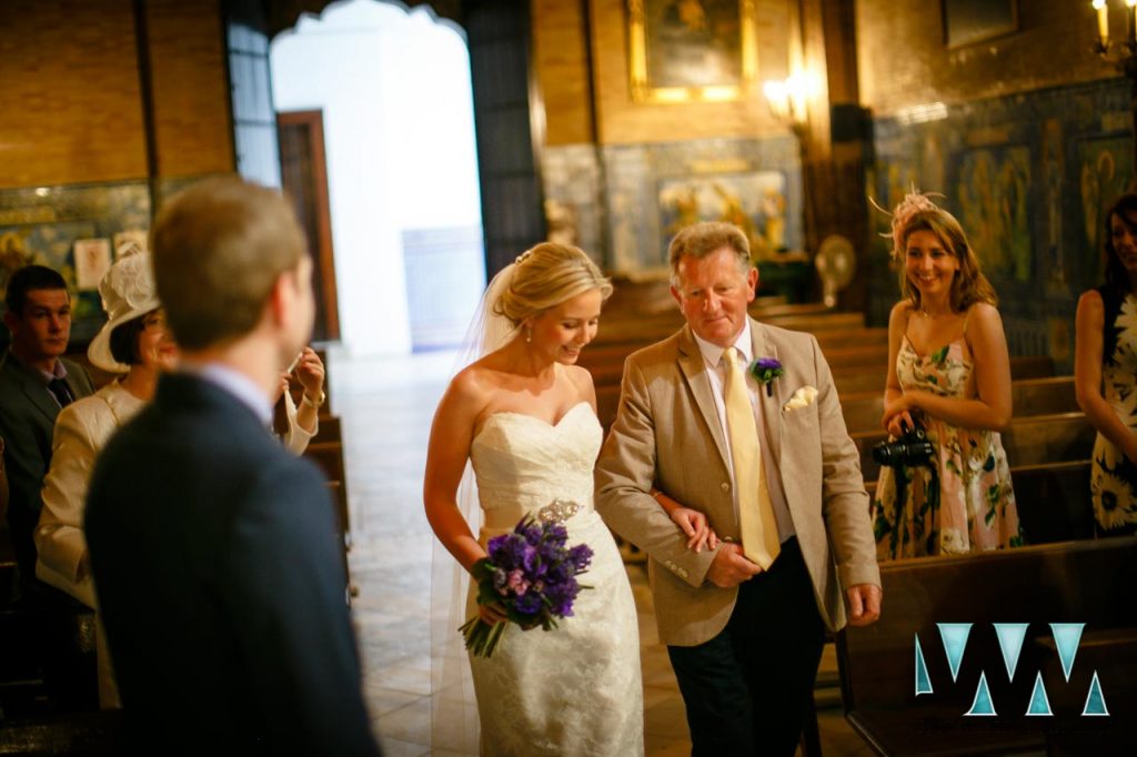 Church ceremony wedding photography Seville