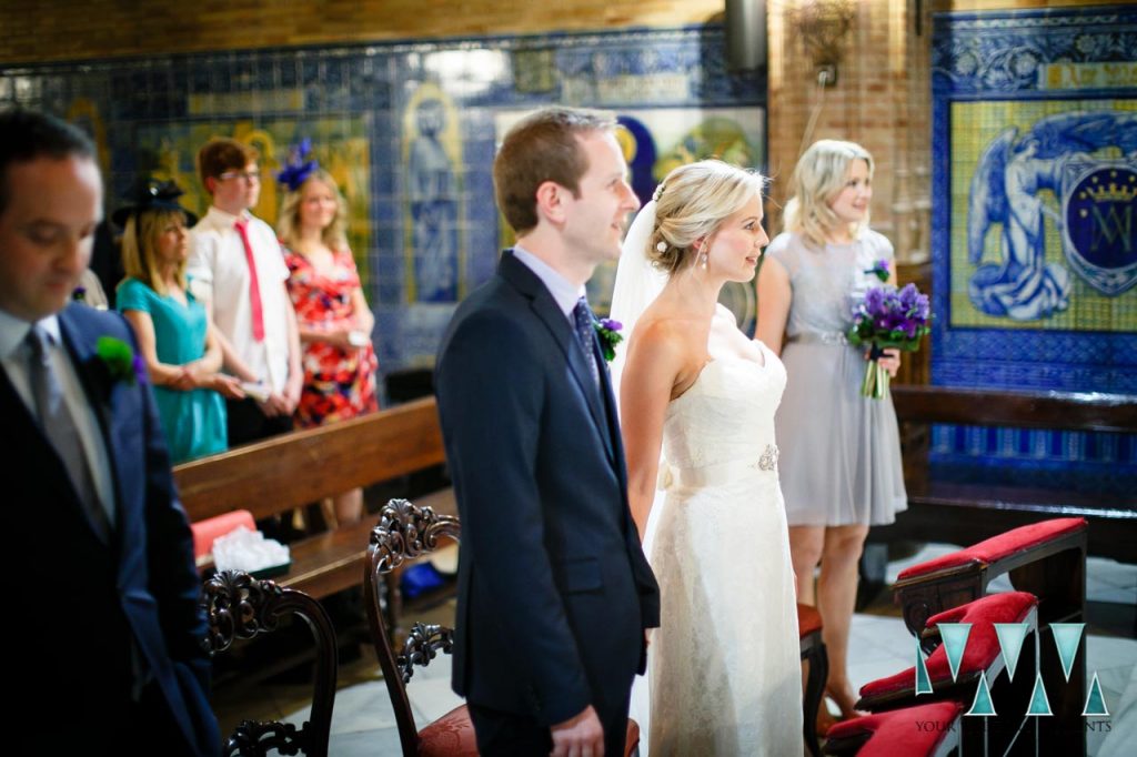 Church ceremony wedding photography Seville