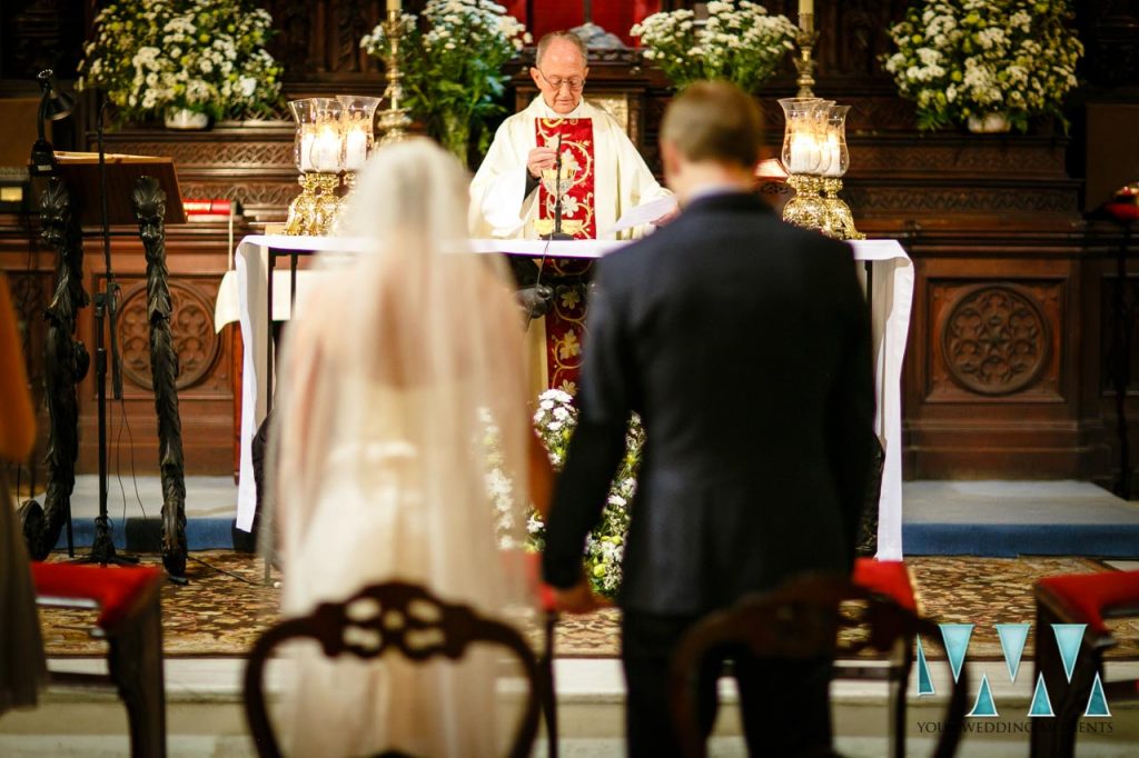 Church ceremony wedding photography Seville