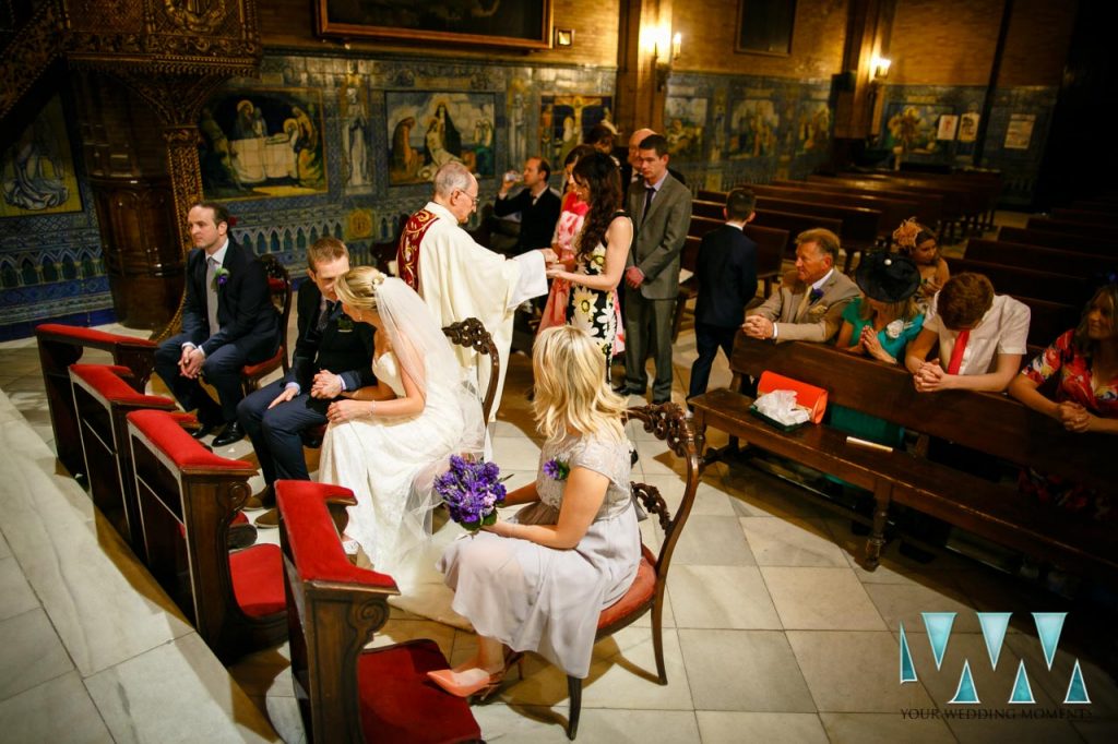 Church ceremony wedding photography Seville