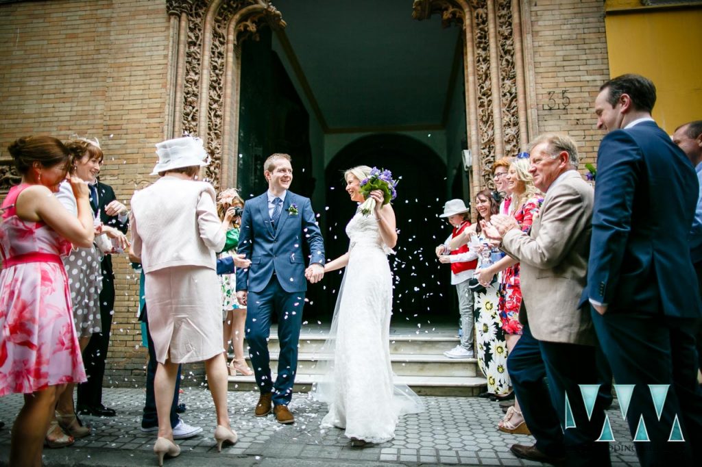 Wedding Photography just married seville