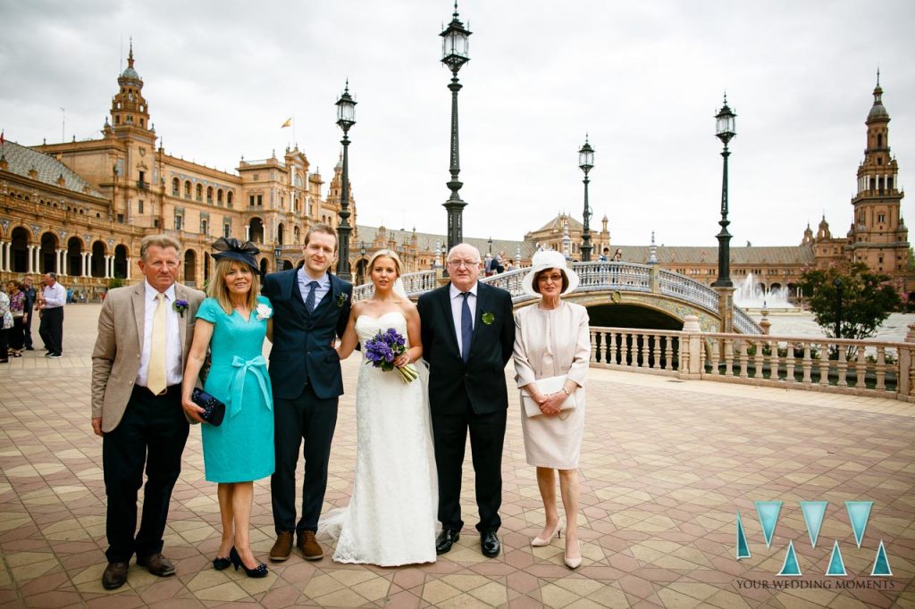 Family Wedding Photography Seville Spain