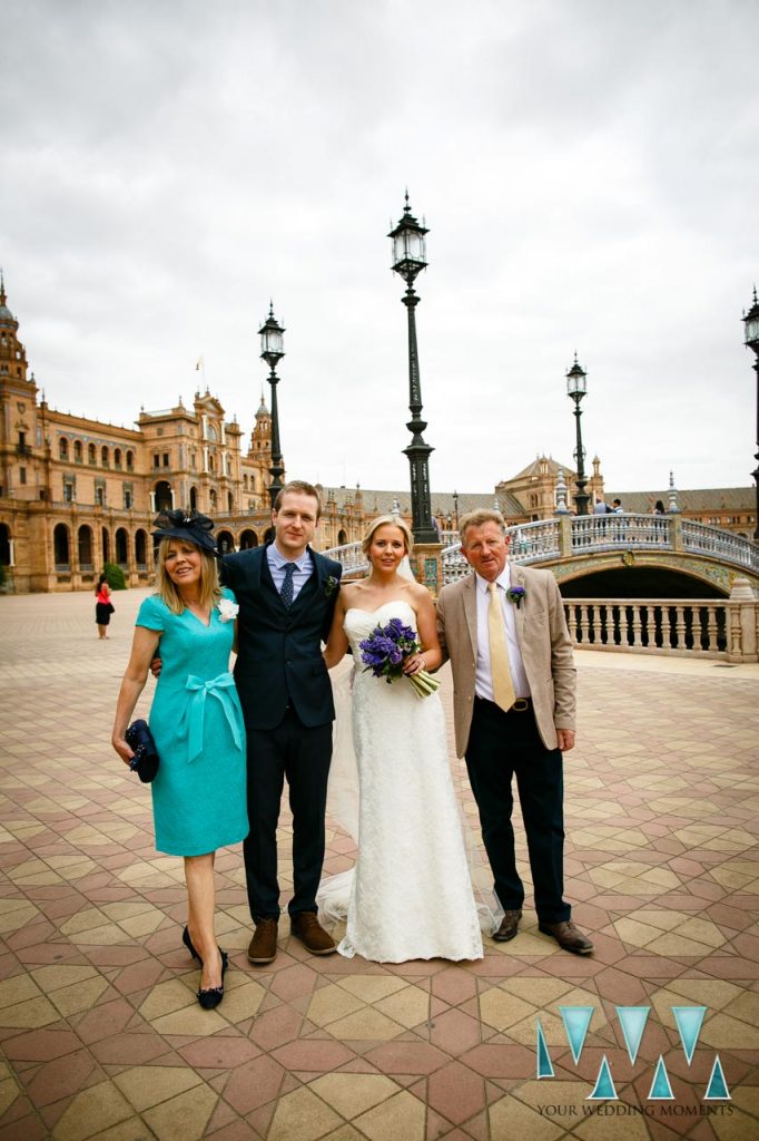 Family Wedding Photography Seville Spain