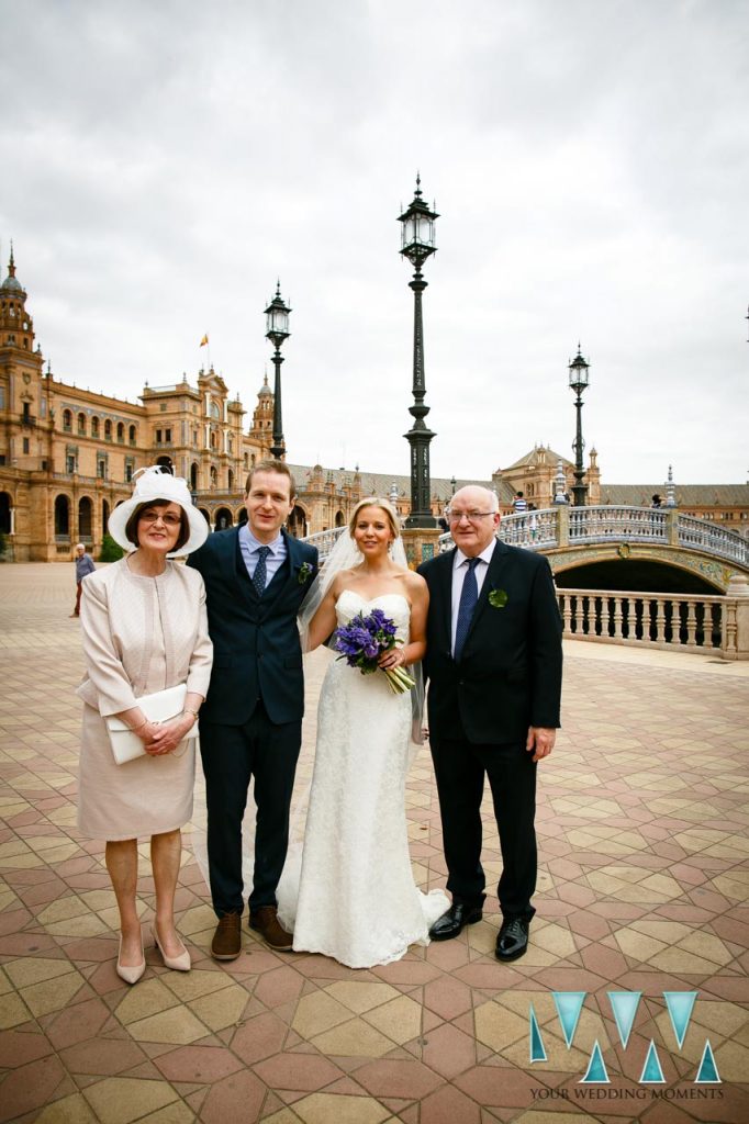 Family Wedding Photography Seville Spain