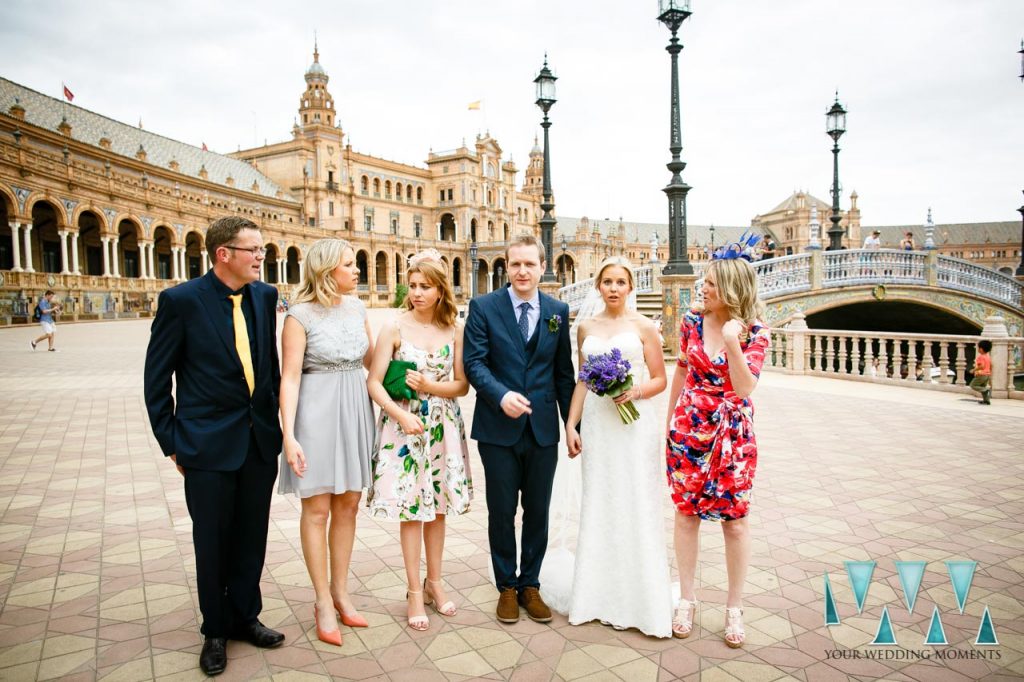 Family Wedding Photography Seville Spain