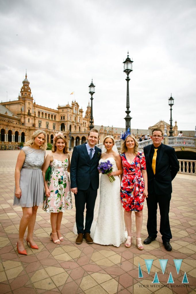 Family Wedding Photography Seville Spain