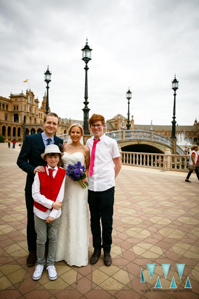 Family Wedding Photography Seville Spain