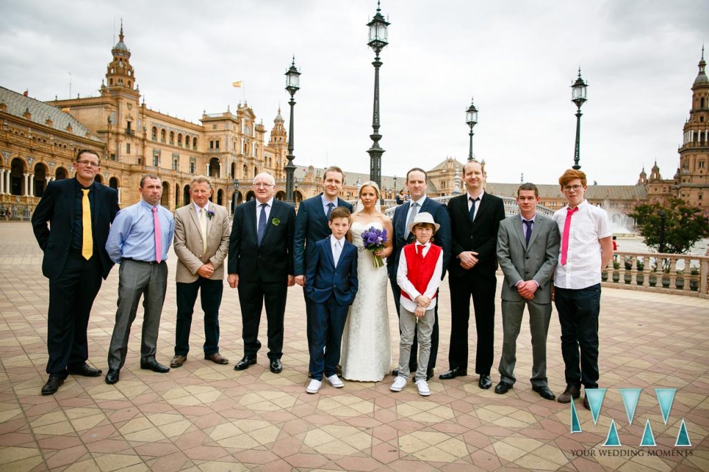 Family Wedding Photography Seville Spain