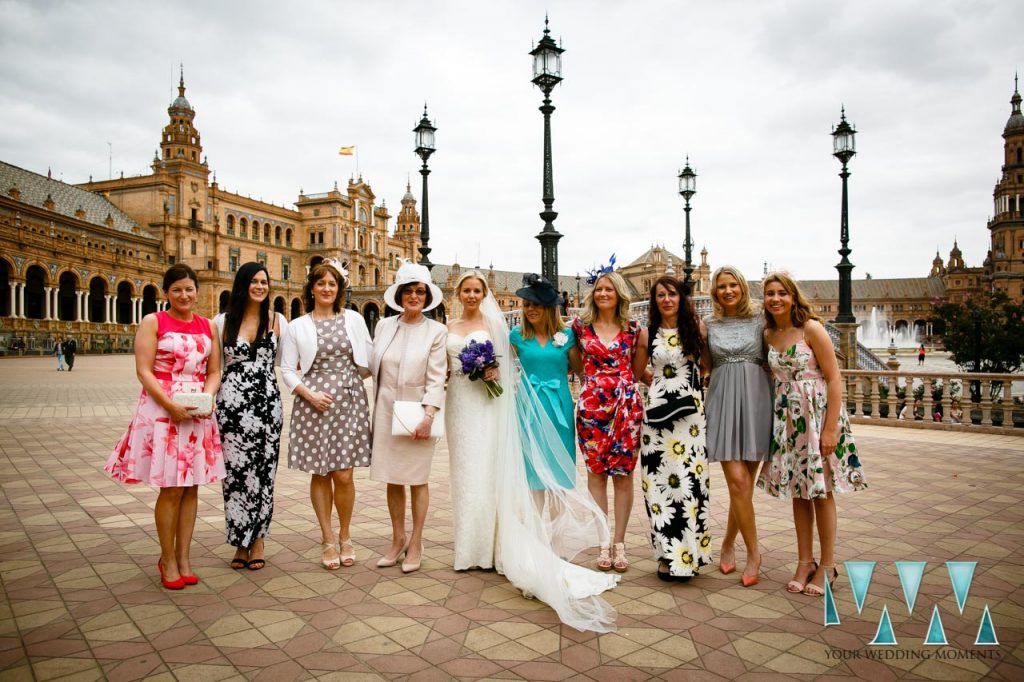 Family Wedding Photography Seville Spain