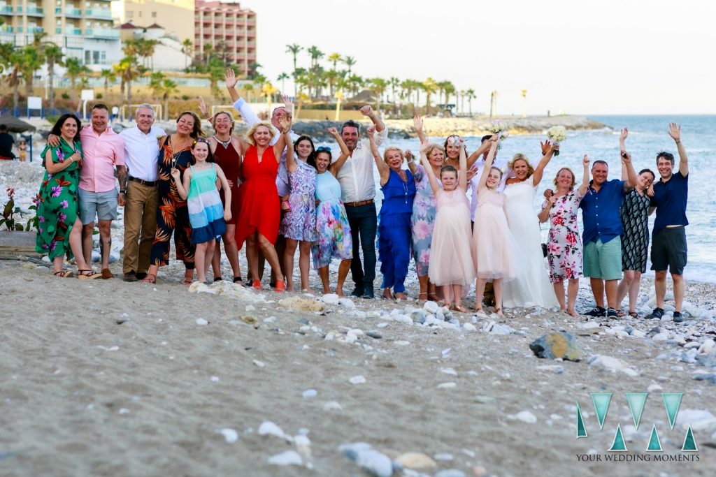 Sunset Beach Club wedding Lunar Beach photography benalmadena