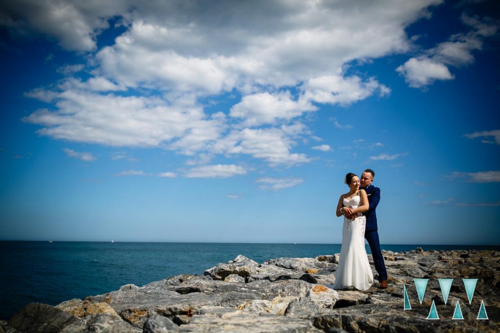 Sunset Beach Club wedding ceremony promenade photography benalmadena