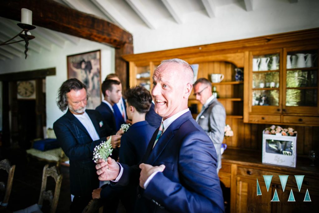 Rancho Del Ingles Wedding relaxed groom