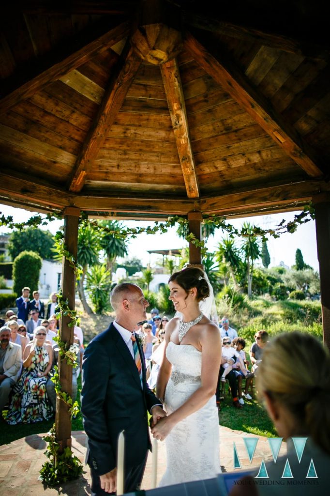 Rancho Del Ingles Wedding bride and groom