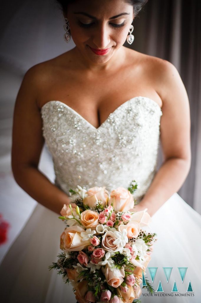 Finca La Concepcion wedding bride and bouquet