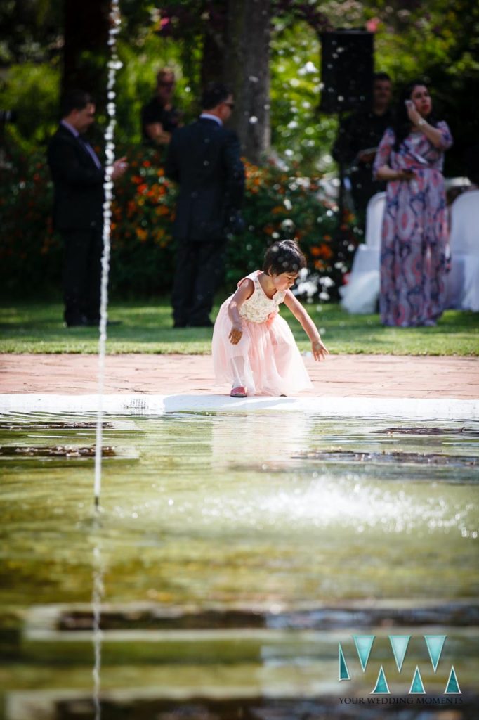 Finca La Concepcion wedding flowergirl