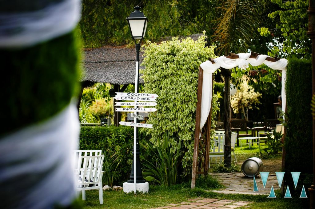 Molino de Santillan wedding entrance