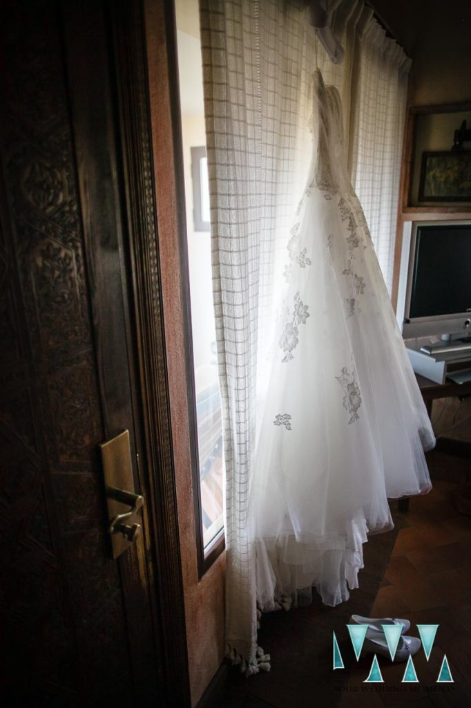 Molino de Santillan wedding dress