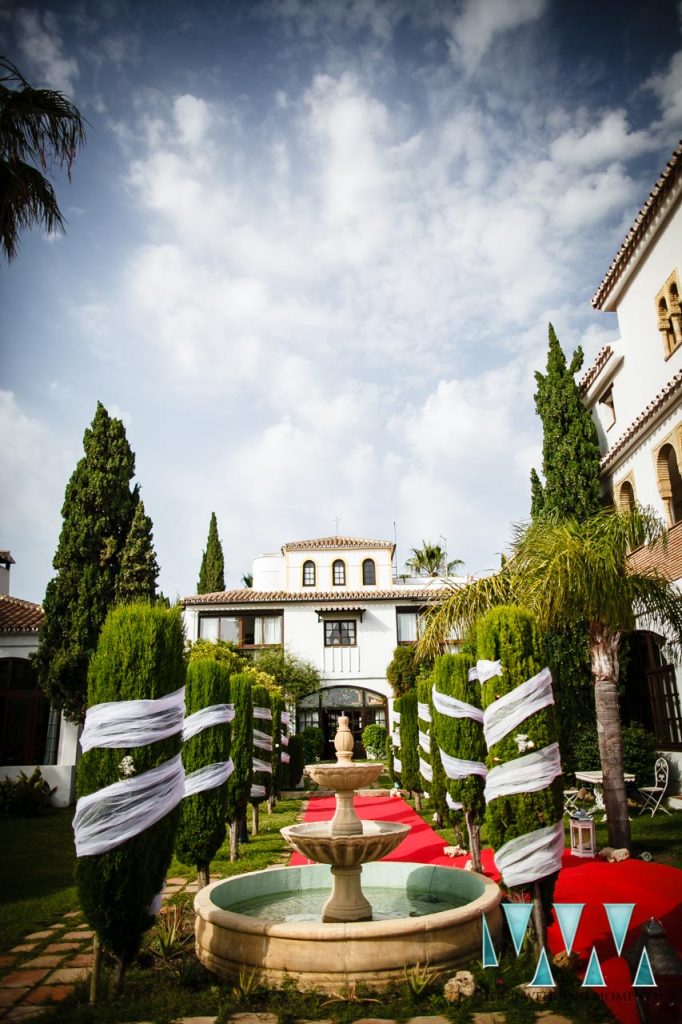 Molino de Santillan wedding gardens