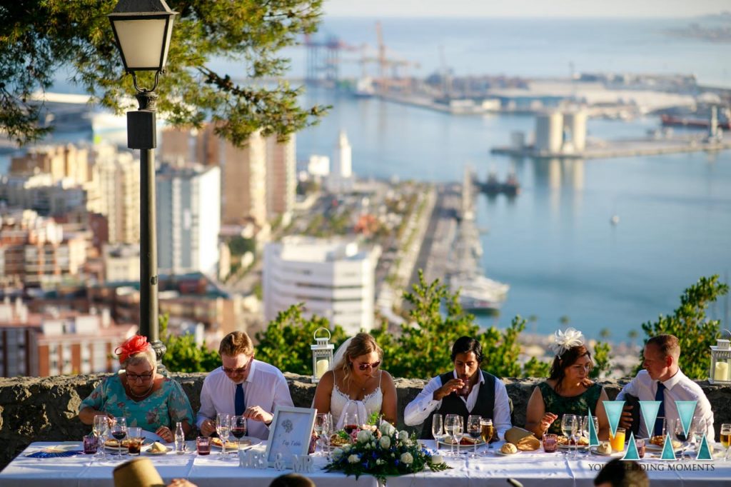 Parador De Gibralfaro wedding venue in Malaga