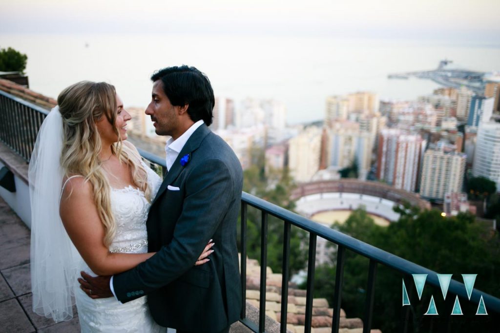 Parador de gibralfaro wedding malaga 18