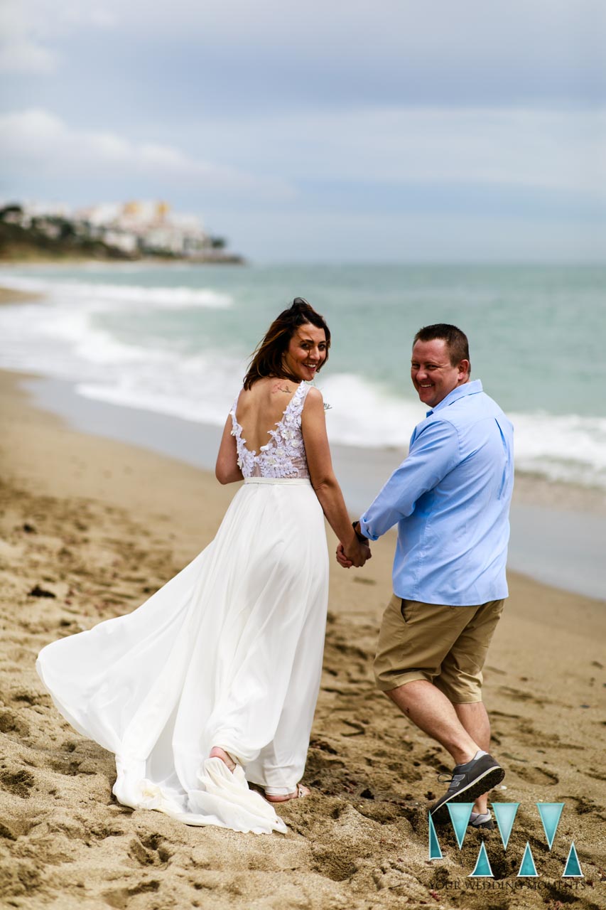 Elopement Spain - Beach Wedding Photography