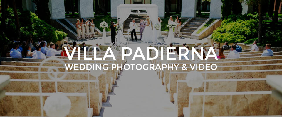 View of the Roman apitheartre at the Anantara Villa Padierna wedding venue Benahavis, Spain