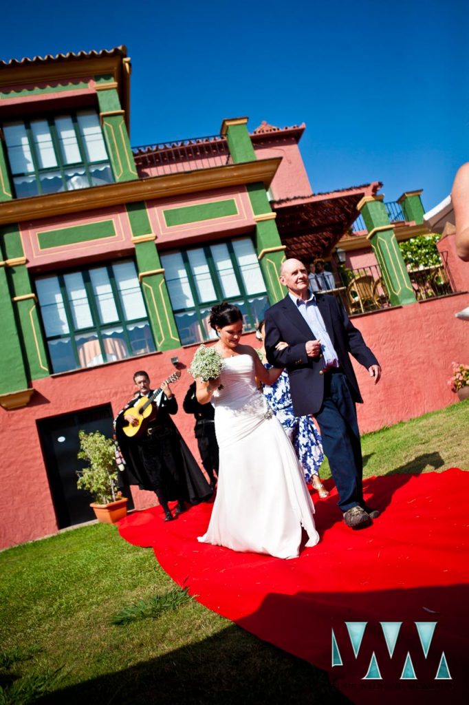 Hacienda La Herriza Hotel wedding