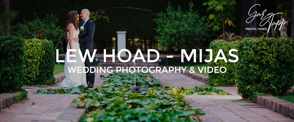 Lew Hoad wedding photography & Video in Mijas