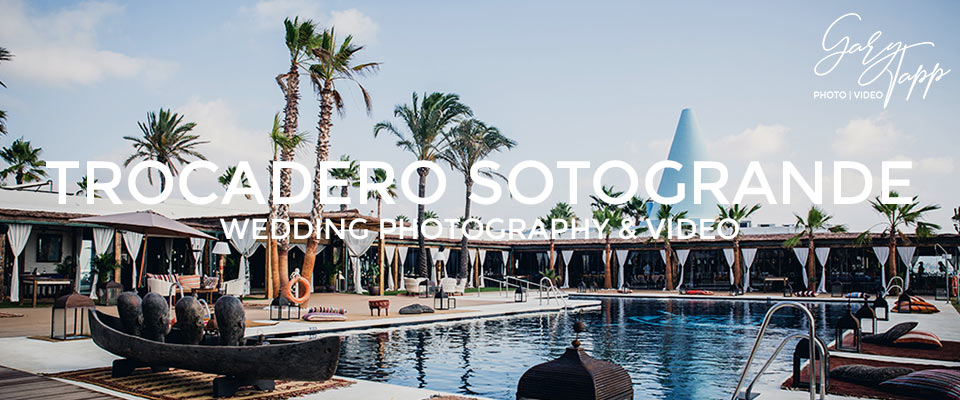 Trocadero Sotogrande wedding venue with pool and restaurant