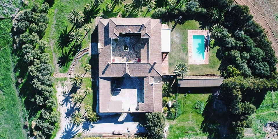 Cortijo Pedro Jimenez Wedding Photographer 6 Cortijo Pedro Jimenez Wedding venue aerial plan view