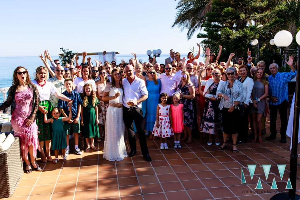 Terraza Mar Bella Nerja wedding venue