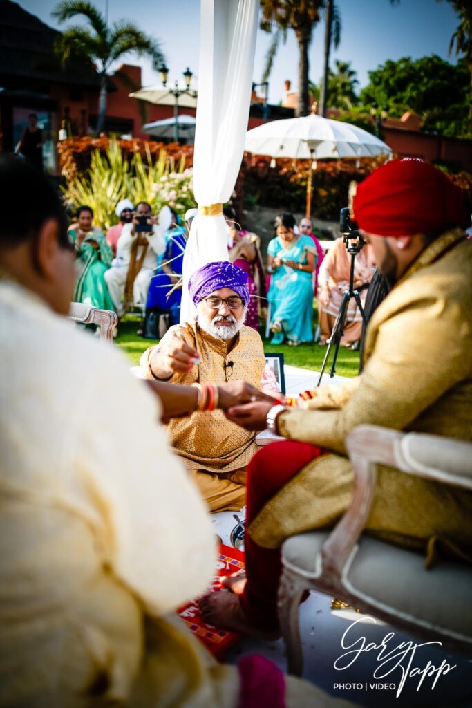 Indian Wedding ceremony in Marbella, Spain