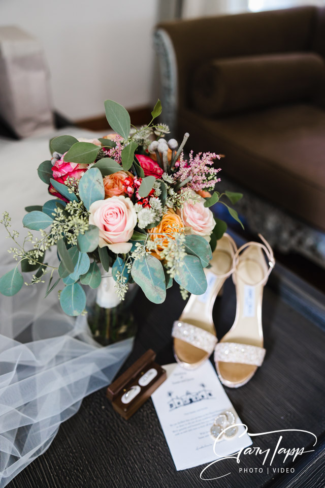 Bridal flowers at the Finca Monasterio wedding venue in Cadiz